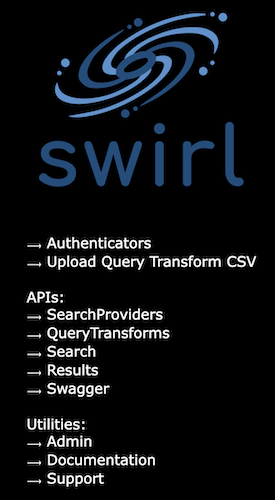 Swirl homepage